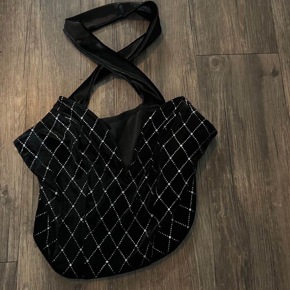 Sparkly Halter Neck Wired Top